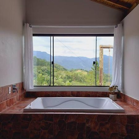 Cabana Recanto Do Arruda Para Casal Em Aguas Mornas Esterno foto