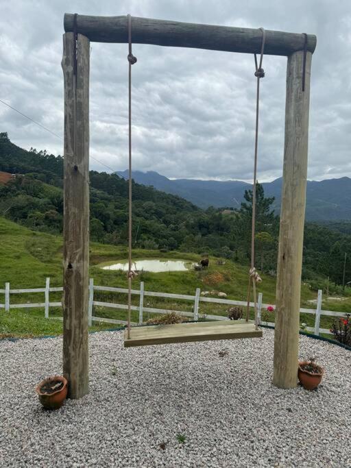 Cabana Recanto Do Arruda Para Casal Em Aguas Mornas Esterno foto