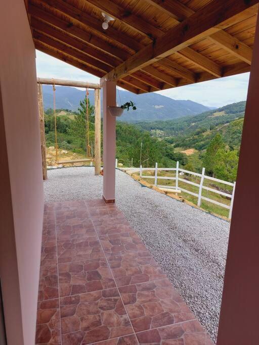 Cabana Recanto Do Arruda Para Casal Em Aguas Mornas Esterno foto