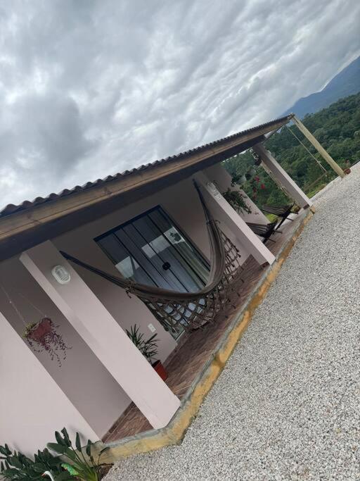 Cabana Recanto Do Arruda Para Casal Em Aguas Mornas Esterno foto