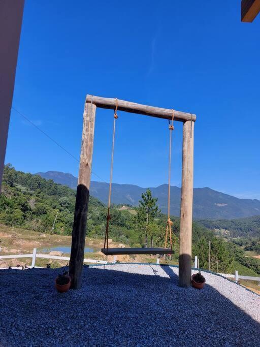 Cabana Recanto Do Arruda Para Casal Em Aguas Mornas Esterno foto